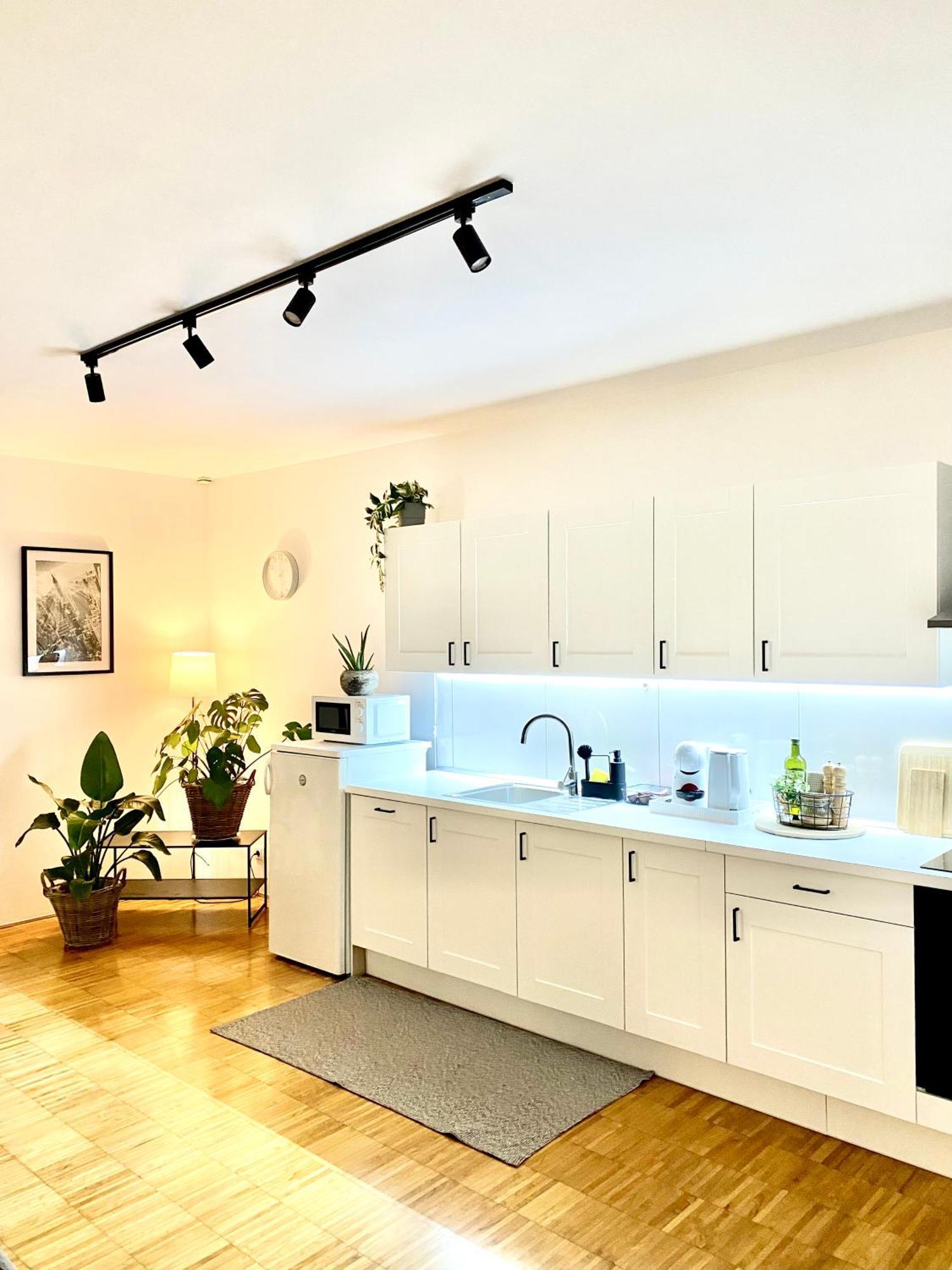 Spacious Near Center With Balcony And Garage Parking 公寓 *