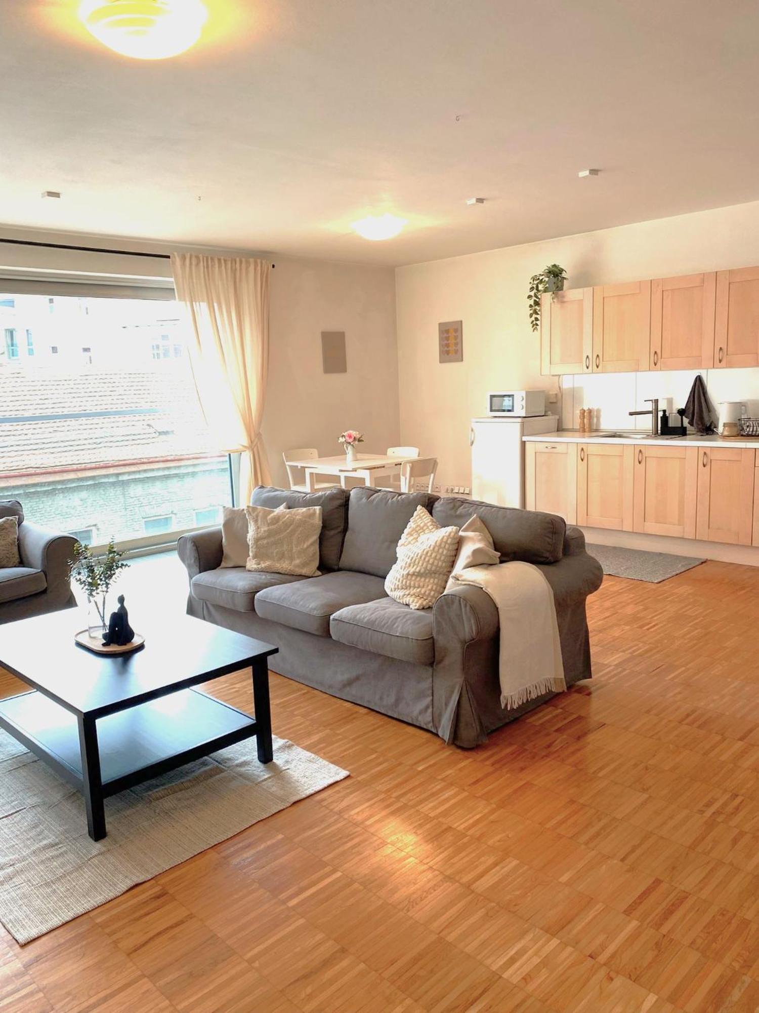 Spacious Near Center With Balcony And Garage Parking Apartamento *